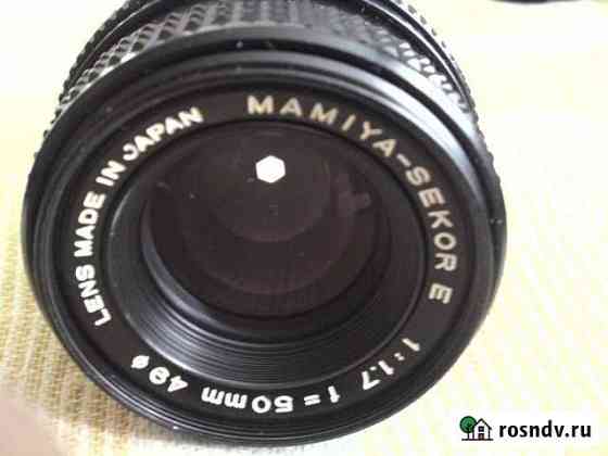 Объектив mamiya-sekor E 1:1,7 Омск