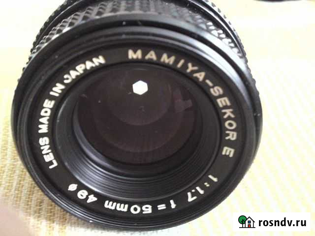 Объектив mamiya-sekor E 1:1,7 Омск - изображение 1