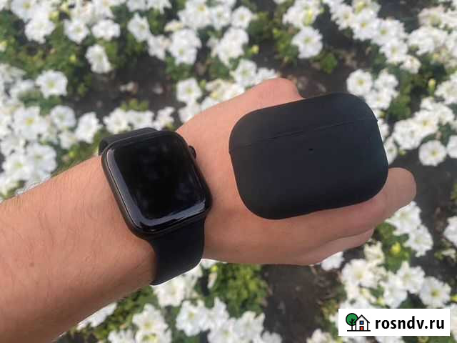 Беспроводные наушники airpods PRO чехол в подарок Пенза - изображение 1