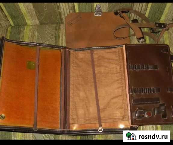 Планшет офицерский кожаный СССР Курск - изображение 1