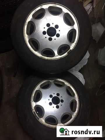 Диски на мерседес W-140 R-16 оригинальные комплект Вологда - изображение 1