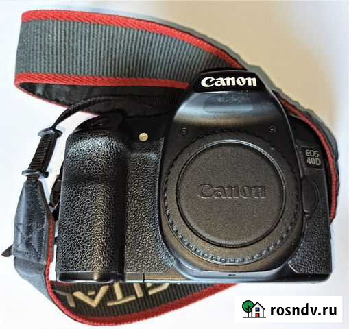 Фотоаппарат зеркальный Canon EOS 40D (body) Japan Балашиха - изображение 1