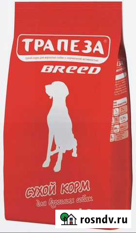 Сухой корм трапеза для собак Калуга - изображение 1