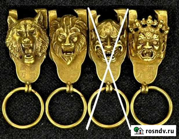 Коллекция брелков «Китайские»бронзовые изделия 3шт Анапа - изображение 1