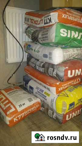 Плиточный клей остатки Бабынино - изображение 1