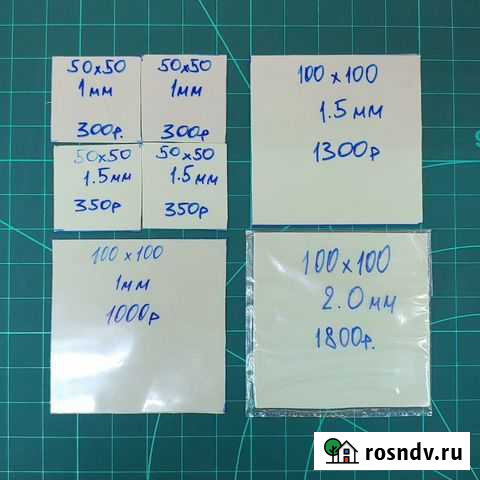 Теплопроводящие прокладки (терморезинки) Стерлитамак - изображение 1