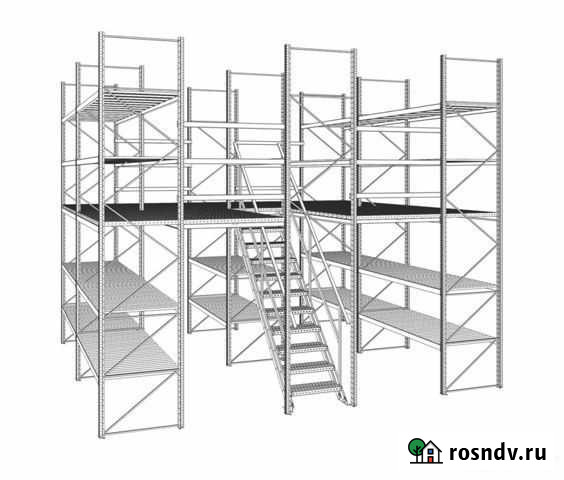 Многоуровневый мезонин 5600*4200*5000 Тюмень - изображение 1