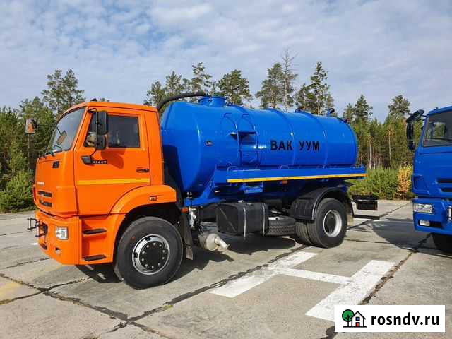 Мв-10 на шасси камаз-53605-773950-48 вакуумная Благовещенск - изображение 1