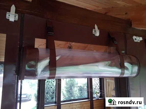 Дверь гибкое стекло 2130 мм х 980 мм на молнии Тучково - изображение 1