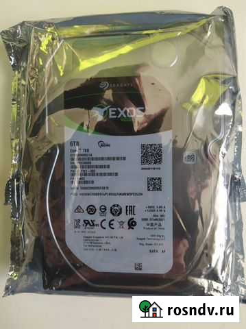 6 тб Жесткий диск Seagate Exos 7E8 (ST6000NM021A) Улан-Удэ - изображение 1