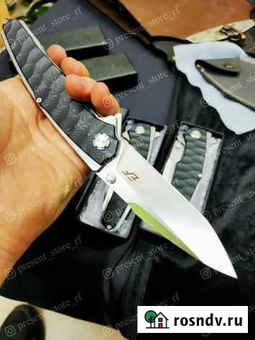 Мощный нож Камень Инструментальная сталь D2 Пятигорск - изображение 1