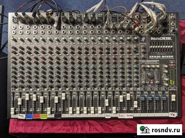 Микшерный пульт Mackie (Мэки) CFX20, 20 каналов Воронеж - изображение 1