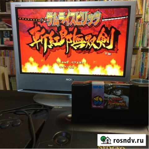 SNK NEO GEO AES, картридж 150 in 1, переходник mvs Балашов - изображение 1