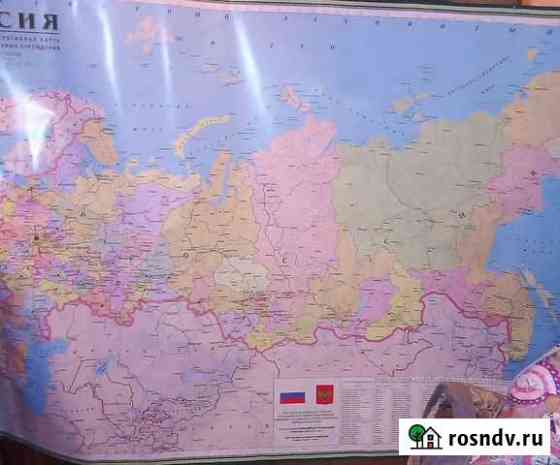 Карта России Кострома