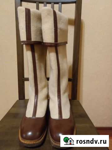 Сапоги фетровые бурки 41 размер гдр Нижний Новгород - изображение 1