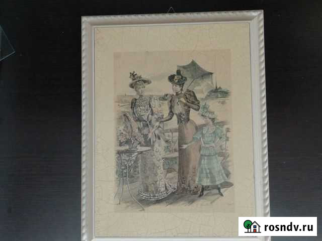 Картина, фреска коллекционная из Италии Ижевск - изображение 1