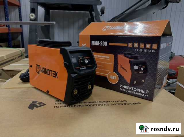 Сварочный аппарат инверторный handtek MMA-200 Иваново - изображение 1