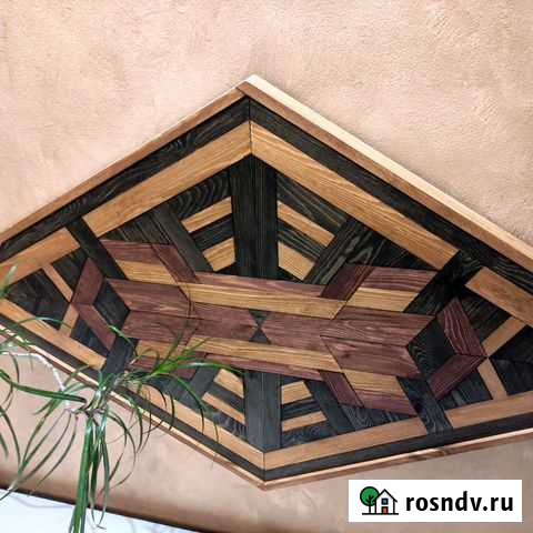 Декоративная картина из дерева Костомукша - изображение 1