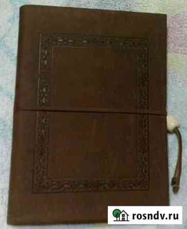 Ежедневник кожа Italy handmade USA Barnes&Noble Саратов