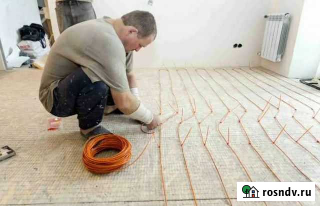 Тёплый пол, электрический обогрев Белгород - изображение 1