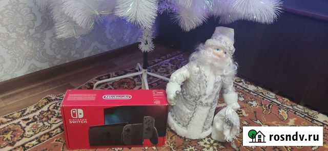 Nintendo switch v2 новый + 128гб + игры Кострома - изображение 1