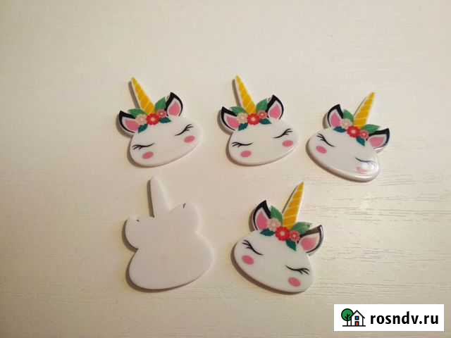 Кабашон единорог для скрапбукинга Звенигород - изображение 1