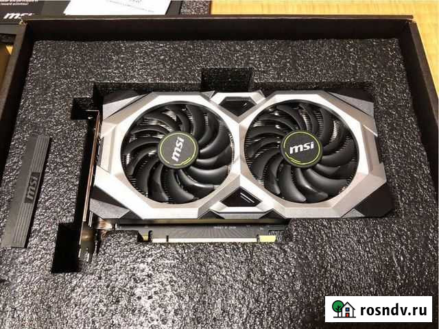 Видеокарта MSI RTX 2070 ventus GP (8gb) Волжск - изображение 1