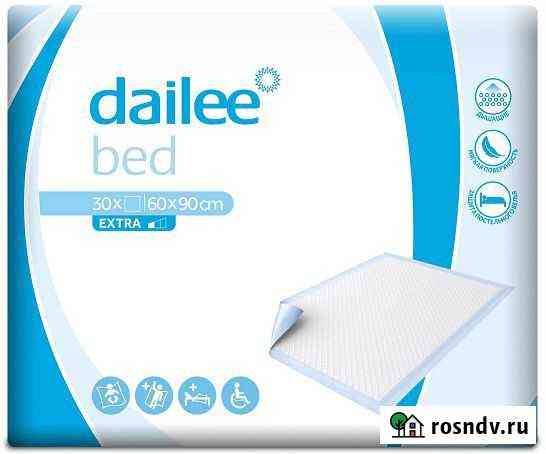 Пелёнки Dailee Bed (Extra) 60x90, 30 шт/уп Вологда