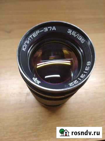 Объектив Юпитер 37А F3,5/135 +переходник байонет К Нижний Новгород - изображение 1