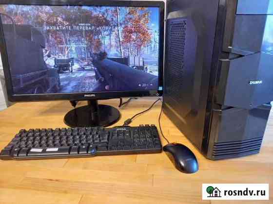 Новый 6 ядерный игровой пк с монитором Сургут