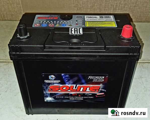 Аккумуляторы с тонкими клеммами 65B24L(R) Братск - изображение 1