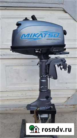 2Х-тактный лодочный мотор mikatsu M5FHS (Б/У) Улан-Удэ - изображение 1