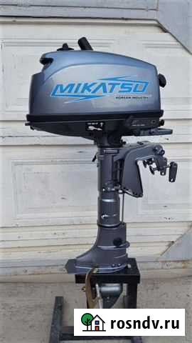 2Х-тактный лодочный мотор mikatsu M5FHS (Б/У) Улан-Удэ - изображение 1