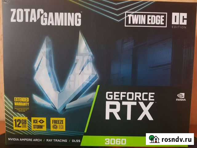 Zotac RTX 3060 Тамбов - изображение 1