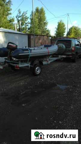 Комплект лодка Риб Аэро 350 Меркури-15 Уфа - изображение 1