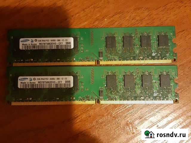 Оперативная ram ddr2 2gb для пк Казань - изображение 1