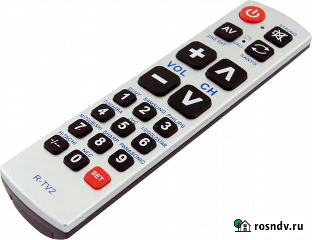 Пульт универсальный для телевизора R-TV2 Краснодар - изображение 1