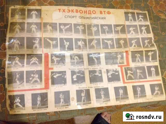 Буклет Тхэквандо базовые упражнение Астрахань - изображение 1