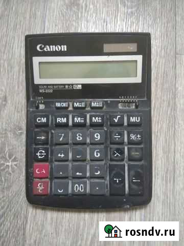 Калькулятор Canon Пермь - изображение 1