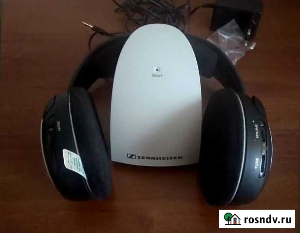 Беспроводные рч наушники Sennheiser RS радиус 100м Можайск - изображение 1