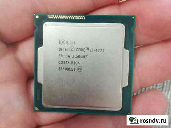 Процессор Core I7 4771 сокет lga 1150 Иркутск