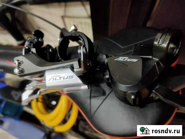 Переключатель Shimano Altus на 3s+манетка Каменск-Уральский - изображение 1