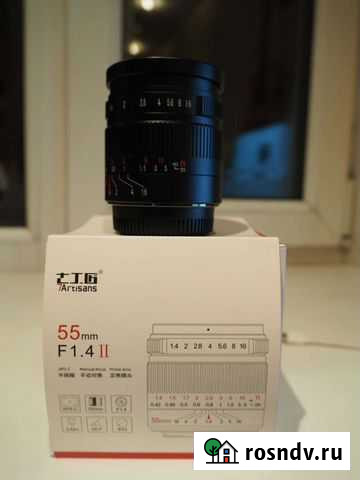 7 artisans 55 мм 1.4 II версия для olympus micro 4 Кострома - изображение 1