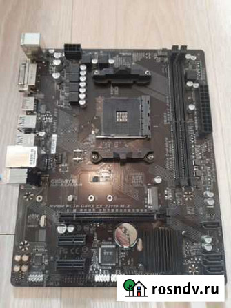 Материнская плата gigabyte GA-A320M-H Комсомольск-на-Амуре - изображение 1