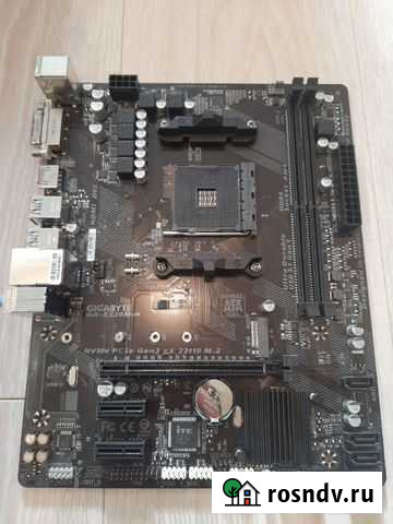 Материнская плата gigabyte GA-A320M-H Комсомольск-на-Амуре - изображение 1