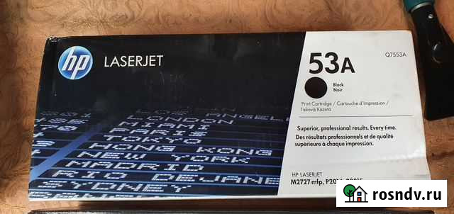 Картридж 53А, не китай, оригинал (новый) Краснодар - изображение 1