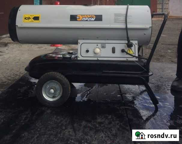 Обогревательная печь -пушка, работает на солярке и Шахты - изображение 1