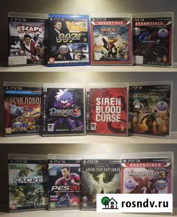 Игры для PS3 новые в пленке и б.у Пермь - изображение 1