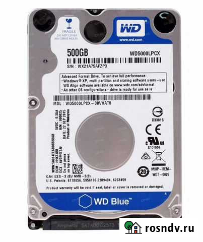 HDD 2,5 500 гб Нерюнгри - изображение 1