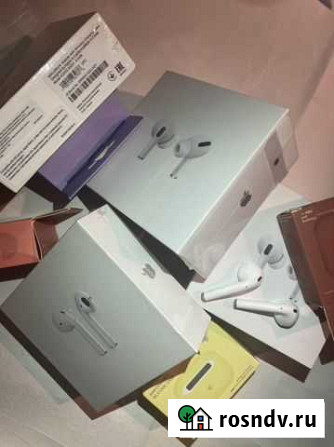 Беспроводные наушники apple airpods Курск - изображение 1